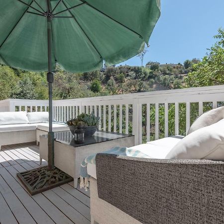 Modern Guest House Nestled In The Hollywood Hills With Huge Deck And Wow Views! Los Angeles Exterior foto