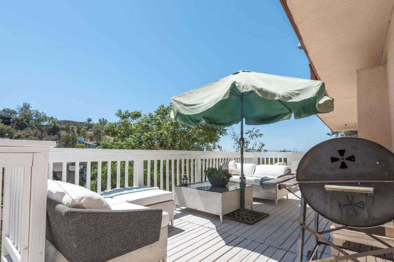 Modern Guest House Nestled In The Hollywood Hills With Huge Deck And Wow Views! Los Angeles Exterior foto